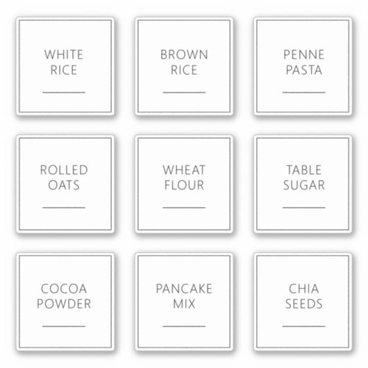 Ensemble de Étiquettes de 2 pouces modifiable (Devant)