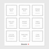 Ensemble de Étiquettes de 2 pouces modifiable (Feuille)