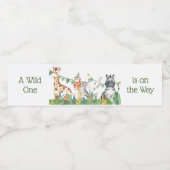 Ensemble de Étiquettes de boissons Baby showers Sa (Étiquettes simples)