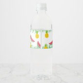 Ensemble de Étiquettes de Flamants roses alimentai (Dos)