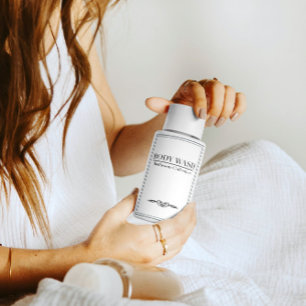 Ensemble de Étiquettes de lavage corporel minimali