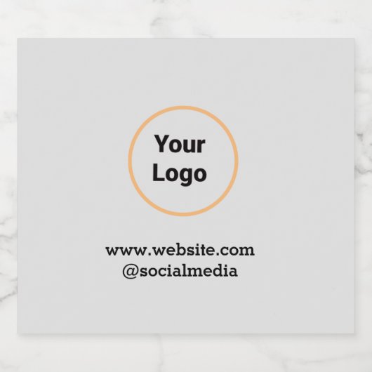 Ensemble de Étiquettes de nourriture et de boisson (Étiquettes simples)