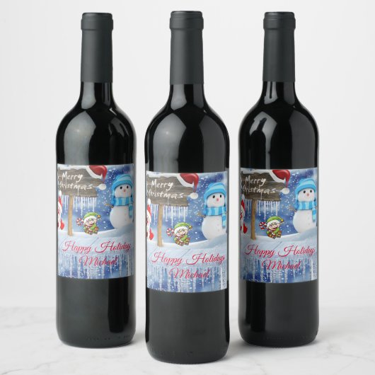 Ensemble de Étiquettes de nourriture et de boisson (Bouteilles)