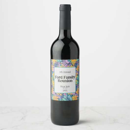 Ensemble de Étiquettes de nourriture et de boisson (Devant)
