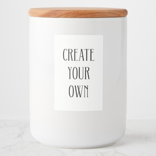 Ensemble de Étiquettes de nourriture et de boisson (Devant)