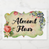 Ensemble de Étiquettes de nourriture et de boisson (Étiquettes simples)