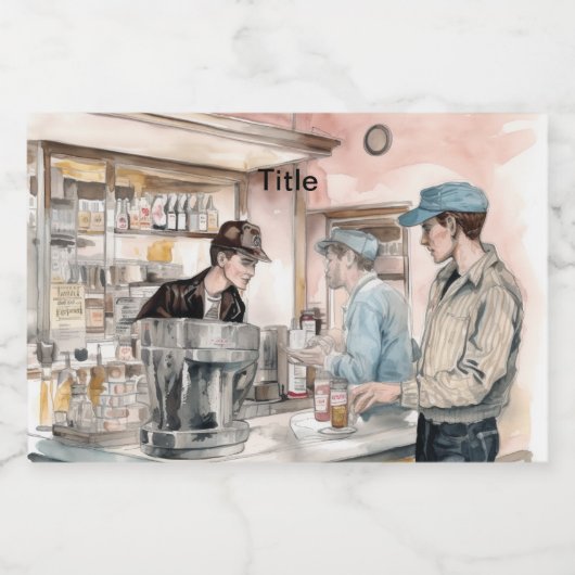 Ensemble de Étiquettes de nourriture et de boisson (Étiquettes simples)