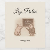 Ensemble de Étiquettes de nourriture et de boisson (Étiquettes simples)