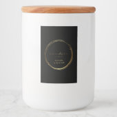 Ensemble de Étiquettes de nourriture et de boisson (Devant)