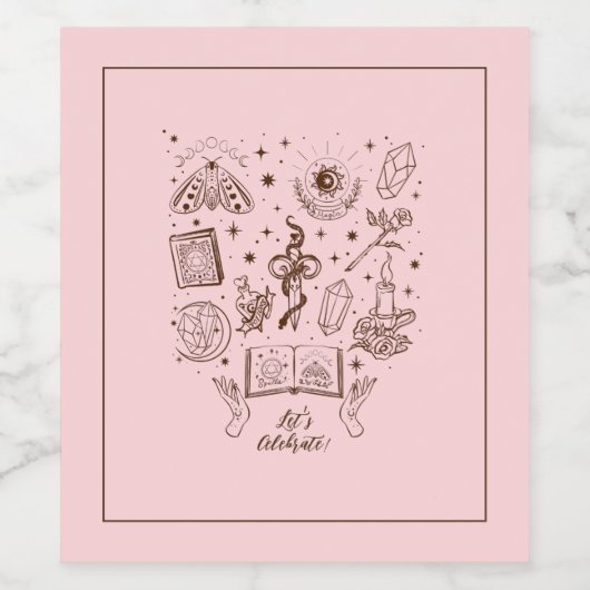 Ensemble de Étiquettes de nourriture et de boisson (Étiquettes simples)