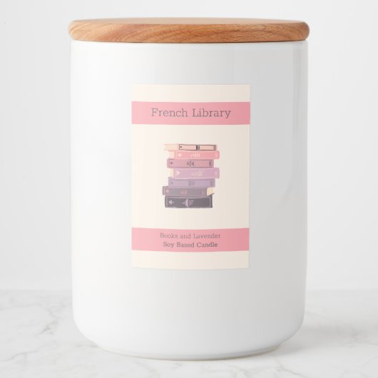 Ensemble de Étiquettes de nourriture et de boisson (Devant)