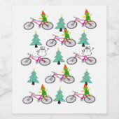 Ensemble de Étiquettes Elf, Christmas Food and Bev (Étiquettes simples)