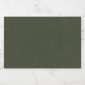 Ensemble de Étiquettes vert mousse texturé - Vinyl (Étiquettes simples)