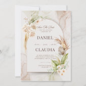 Ensemble de Faire-part de mariage Boho Arch | Mini (Devant)