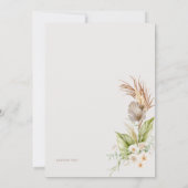 Ensemble de Faire-part de mariage Boho Arch | Mini (Dos)