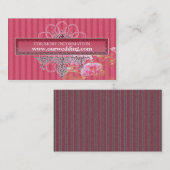 Ensemble de Faire-part de mariage de flamme baroqu (Devant / Derrière)