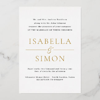 Ensemble de Faire-part de mariage - Invitation de 