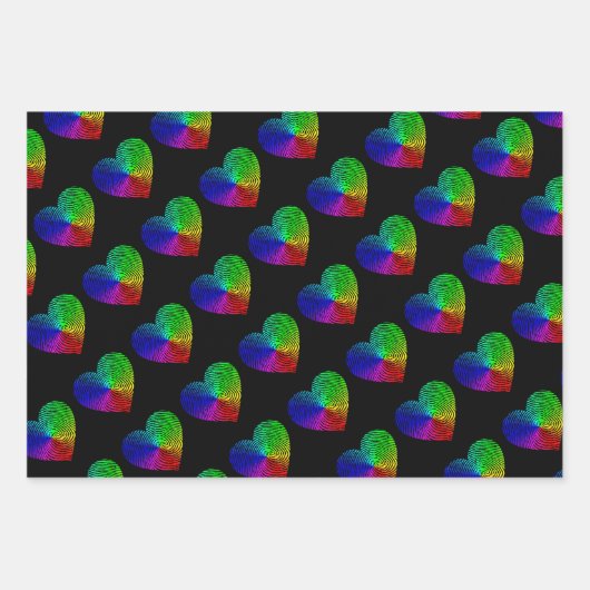 Ensemble de feuilles de papier à thème 3 Fierté (Devant 2)