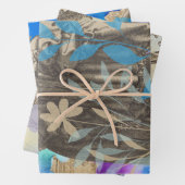 Ensemble de feuilles de papier cadeau pour couples (En situation)