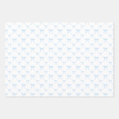 Ensemble de feuilles de papier d'emballage à ruban (Devant)