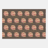 Ensemble de feuilles de papier d'enveloppement cad (Devant 2)