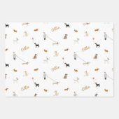 Ensemble de feuilles de papier d'enveloppement per (Devant 3)