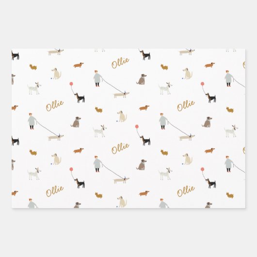 Ensemble de feuilles de papier d'enveloppement per (Devant 2)