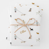 Ensemble de feuilles de papier d'enveloppement per (En situation)