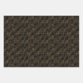 Ensemble de feuilles de poster de animal Safari (Devant)