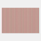 Ensemble de feuilles plates de papier d'emballage  (Devant 3)