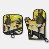 Ensemble De Gant De Cuisine Et De Manique A Day Off from Crazy (Recto)