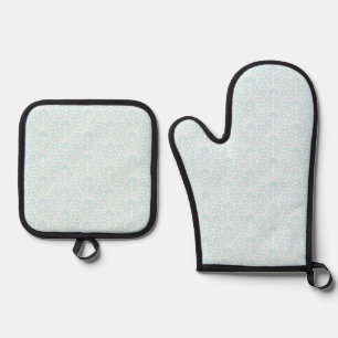 Ensemble De Gant De Cuisine Et De Manique Arches de glace