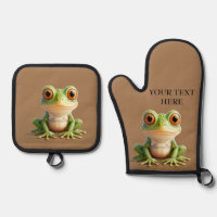 Cadeau personnalisé de cuisine de grenouille Modif