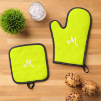 Chartreuse jaune - monogrammed