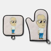 Ensemble De Gant De Cuisine Et De Manique chibi (Recto)