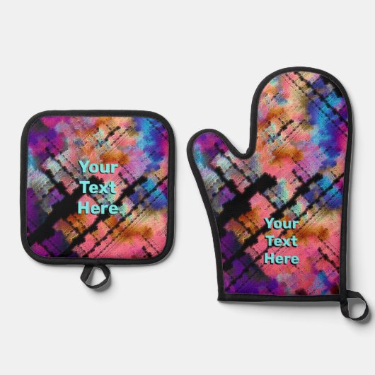 Ensemble De Gant De Cuisine Et De Manique Concours (Recto)