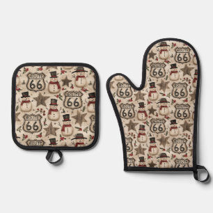 Ensemble De Gant De Cuisine Et De Manique Cuisine de vacances conviviale sur Mother Road