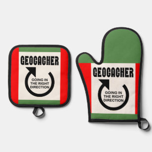 Ensemble De Gant De Cuisine Et De Manique Direction droite