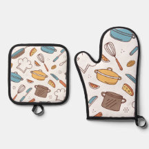 Doodle de cuisine gaie