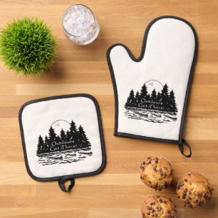 Ensemble De Gant De Cuisine Et De Manique Extérieur Allez-y ! Canots