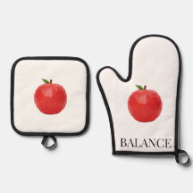 Gants de four et porte-pots