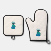 Ensemble De Gant De Cuisine Et De Manique goûter l'expérience (Recto)