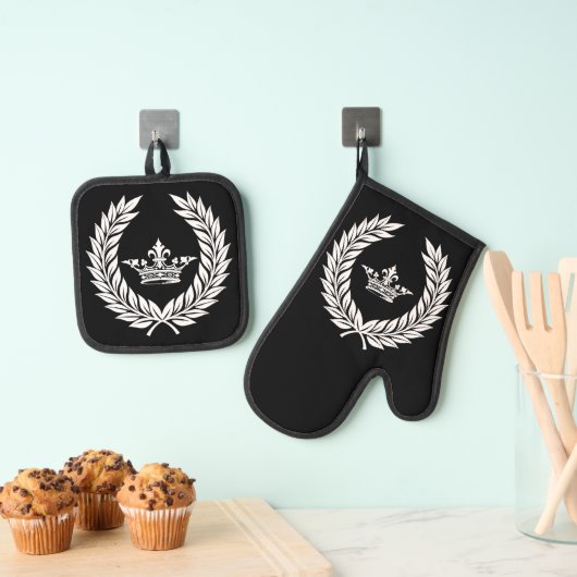 Ensemble De Gant De Cuisine Et De Manique Impériale (In situ (suspendu))