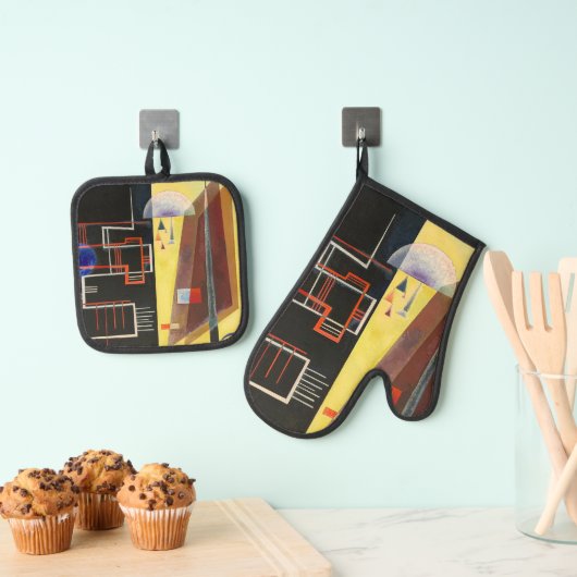 Ensemble De Gant De Cuisine Et De Manique Inner Alliance, Kandinsky (In situ (suspendu))