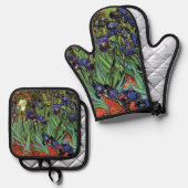 Ensemble De Gant De Cuisine Et De Manique Iris de Vincent van Gogh (Recto/Verso)