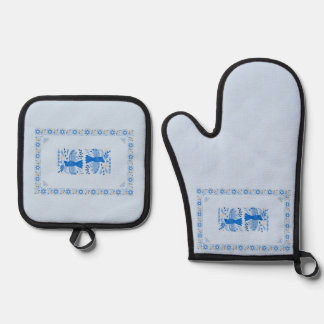 Ensemble De Gant De Cuisine Et De Manique Joie de Lumière - Manique de Cuisine