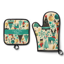 Joyeux Noël - Arbres festifs et rennes