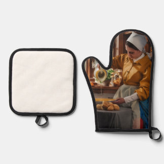 Ensemble De Gant De Cuisine Et De Manique la lechera de santomera