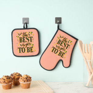 Ensemble De Gant De Cuisine Et De Manique Le Mieux reste encore à être motivé par la motivat