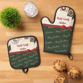 Ensemble De Gant De Cuisine Et De Manique Livraison spéciale de Noël